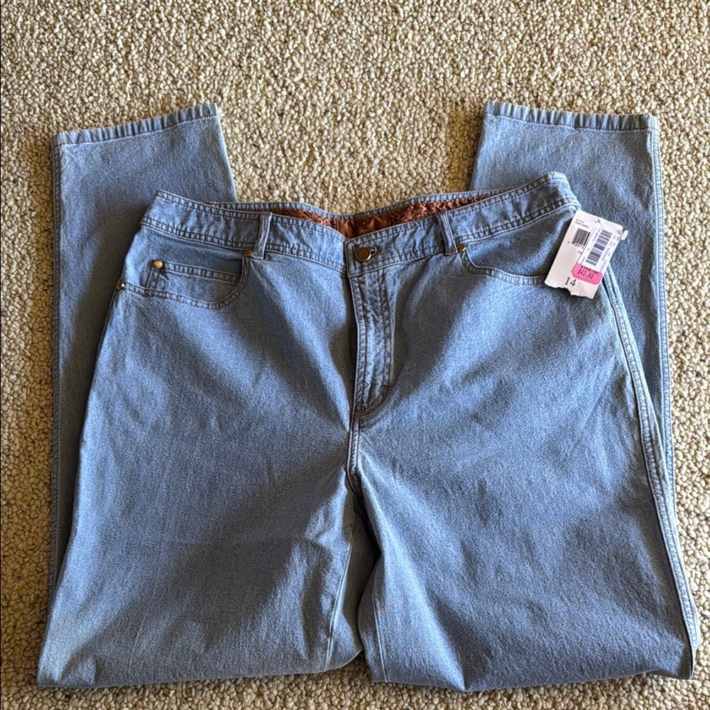 Dana Buckman light Blue Denim Jeans